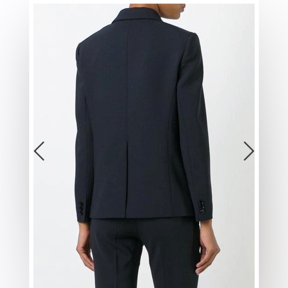 Joseph Savoy Black Wool Blazer Women Size M - Picture 15 of 17